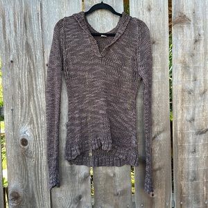 Sweater with hood jr size XL